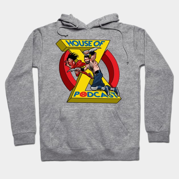 House of X Podcast Hoodie by Warpath_Dylan